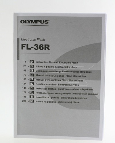 Manuale istruzioni olympus - istruzioni,