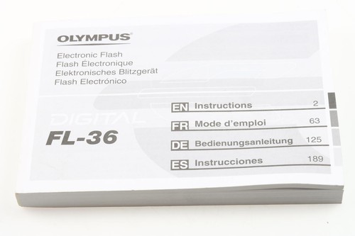 Olympus flash manuale di - flash,